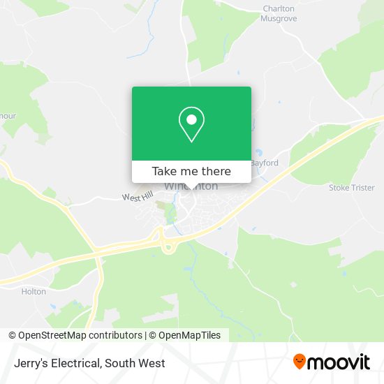 Jerry's Electrical map