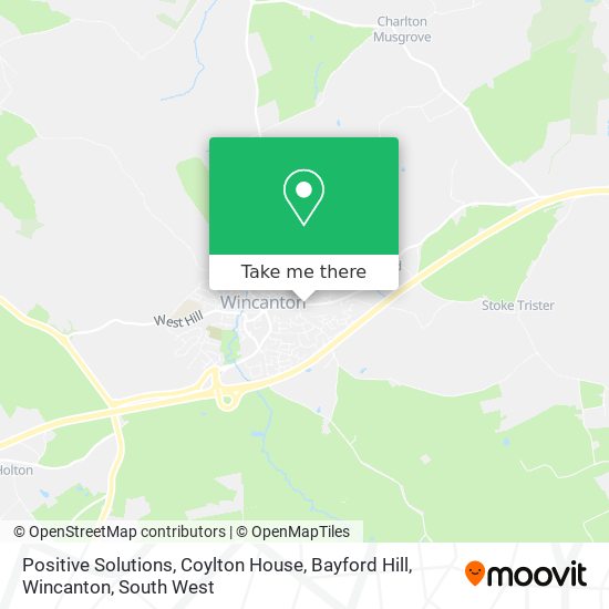 Positive Solutions, Coylton House, Bayford Hill, Wincanton map