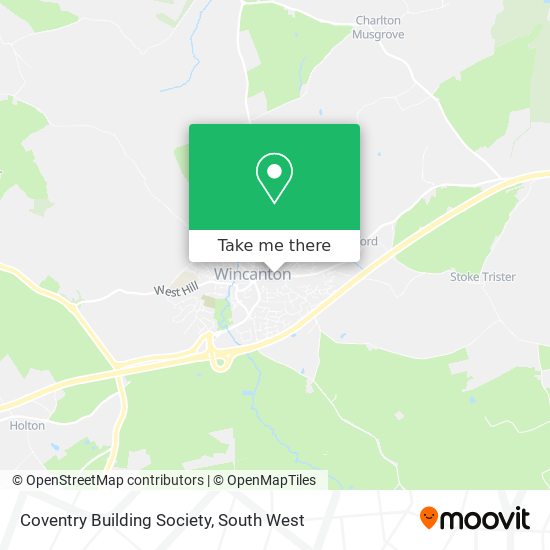 Coventry Building Society map