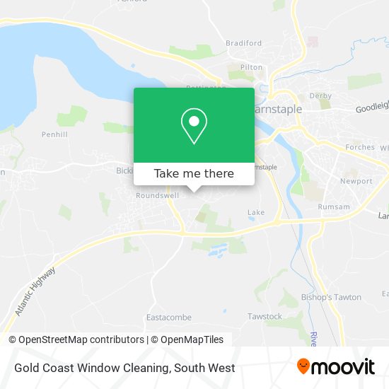 Gold Coast Window Cleaning map