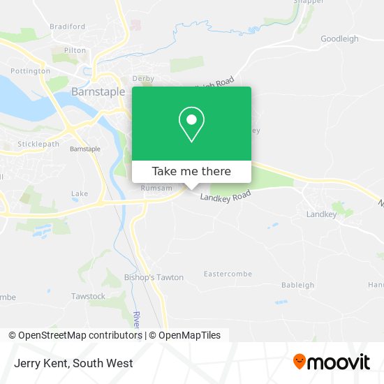 Jerry Kent map