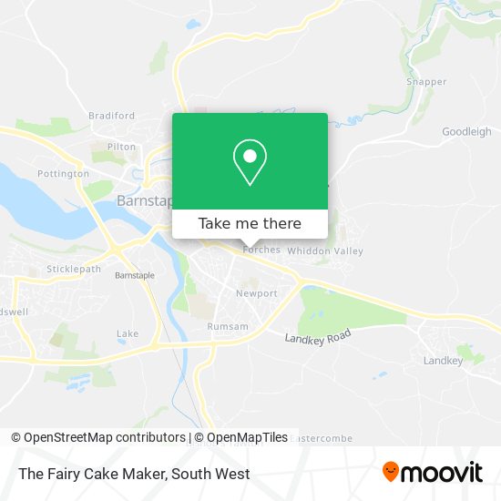 The Fairy Cake Maker map