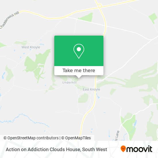 Action on Addiction Clouds House map