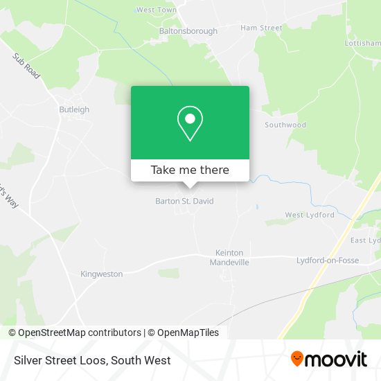 Silver Street Loos map
