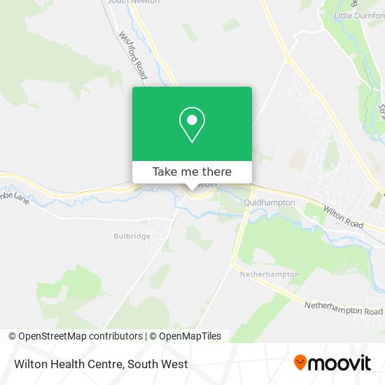 Wilton Health Centre map