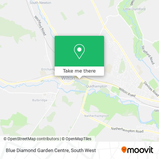 Blue Diamond Garden Centre map