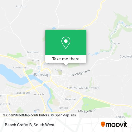 Beach Crafts B map