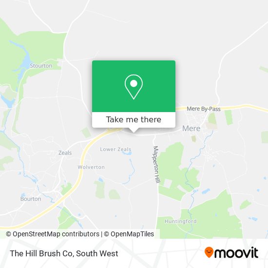 The Hill Brush Co map