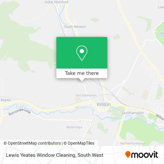 Lewis Yeates Window Cleaning map