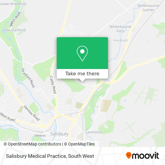 Salisbury Medical Practice map