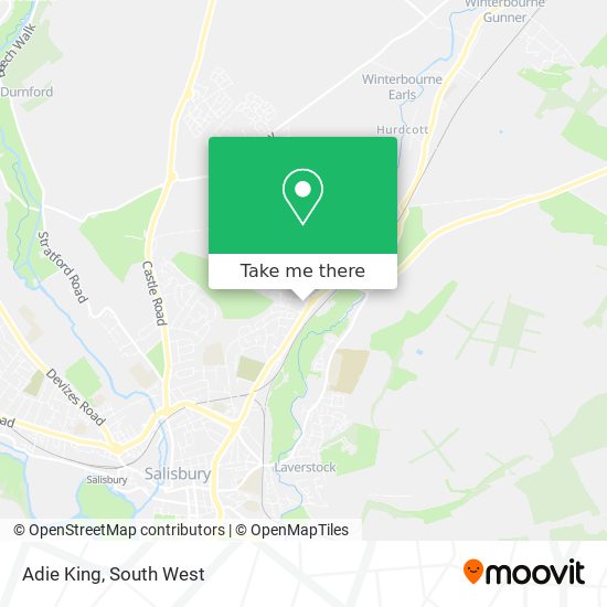 Adie King map