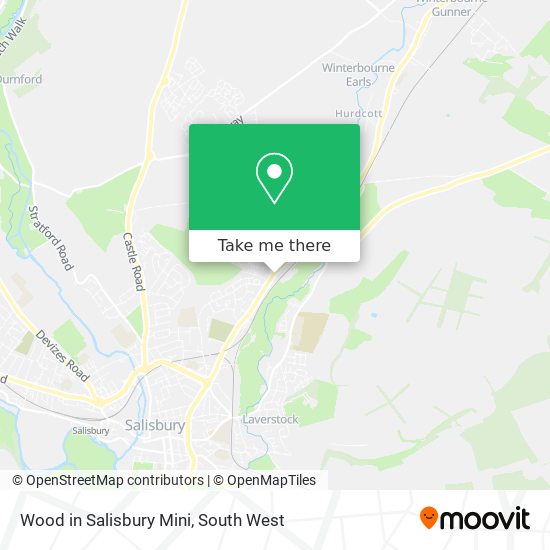 Wood in Salisbury Mini map