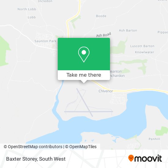 Baxter Storey map