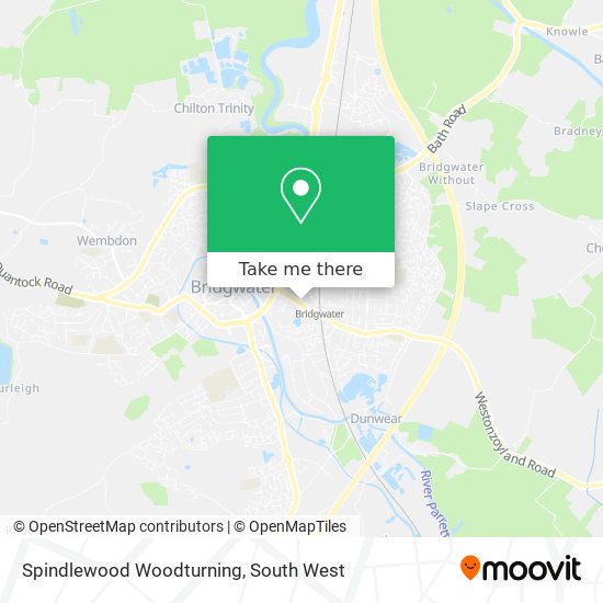Spindlewood Woodturning map