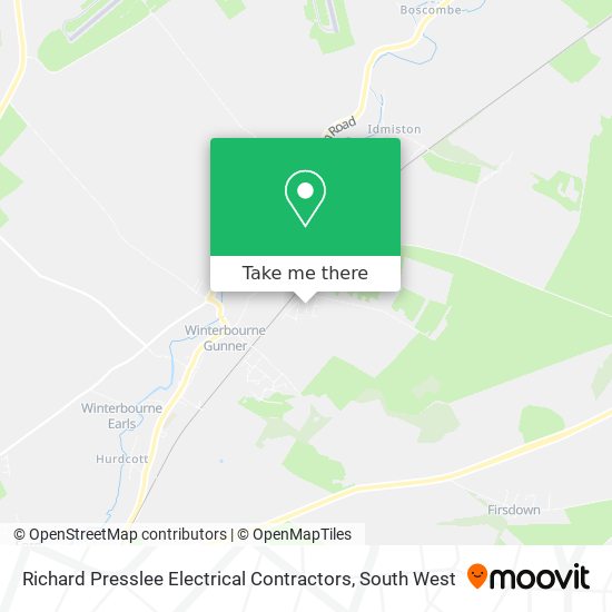 Richard Presslee Electrical Contractors map