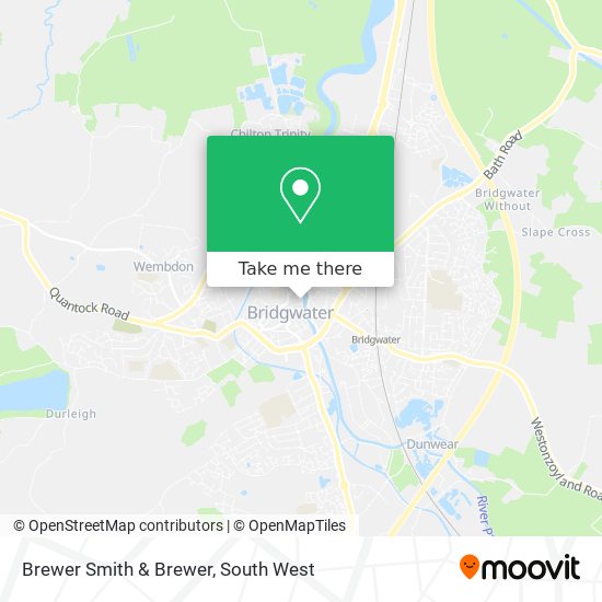 Brewer Smith & Brewer map