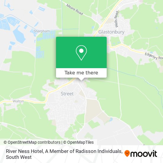 River Ness Hotel, A Member of Radisson Individuals map