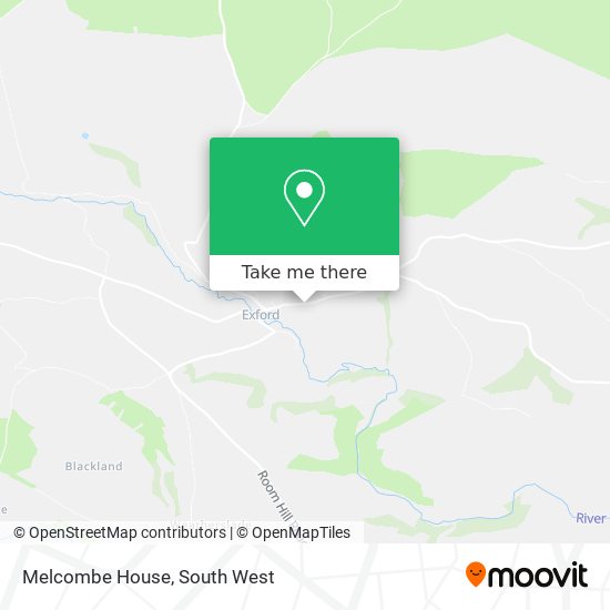 Melcombe House map