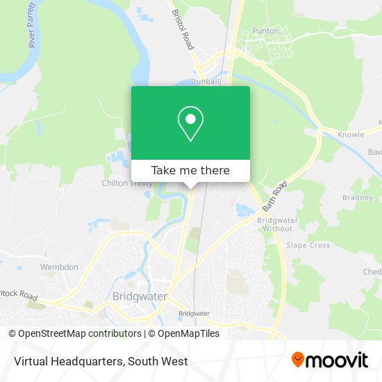 Virtual Headquarters map