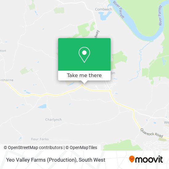 Yeo Valley Farms (Production) map