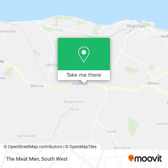 The Meat Men map