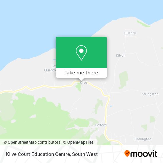Kilve Court Education Centre map