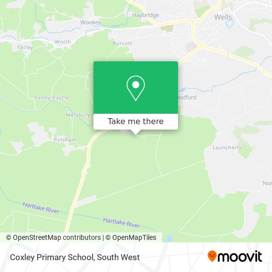 Coxley Primary School map