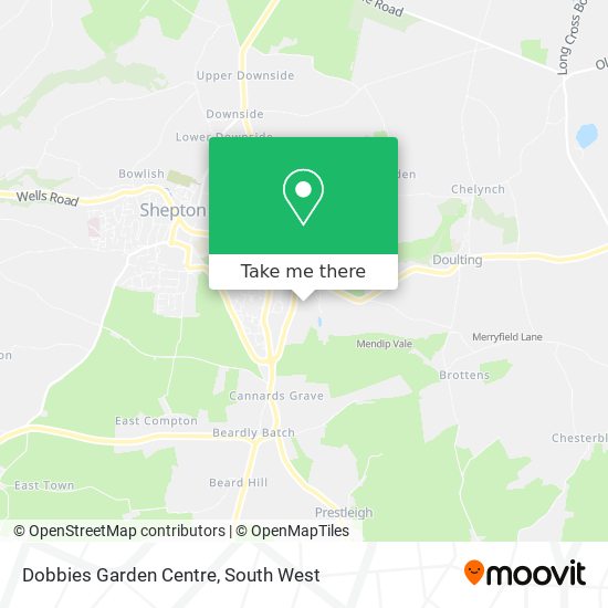 Dobbies Garden Centre map