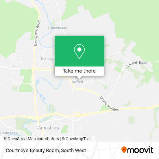Courtney's Beauty Room map