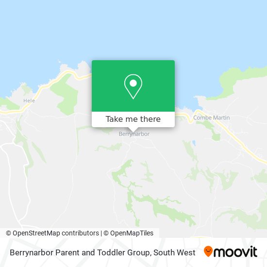 Berrynarbor Parent and Toddler Group map