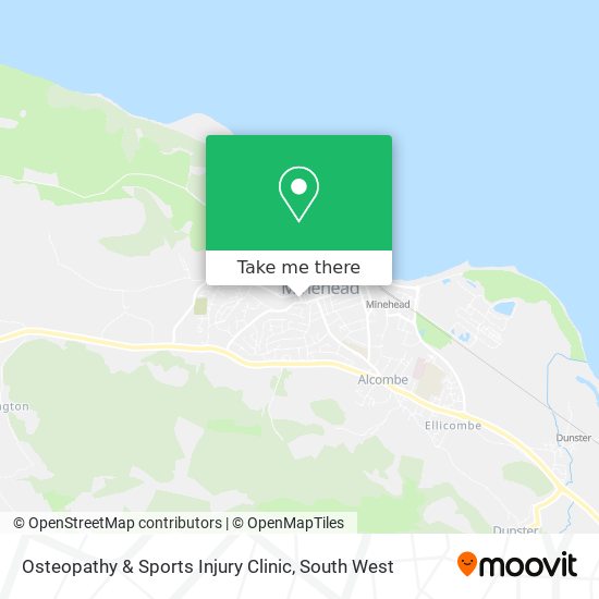 Osteopathy & Sports Injury Clinic map