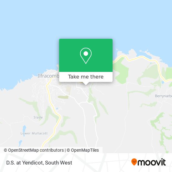 D.S. at Yendicot map