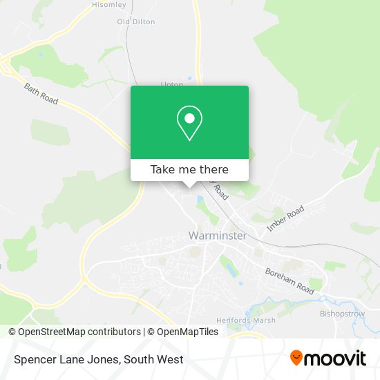 Spencer Lane Jones map