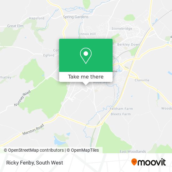 Ricky Fenby map