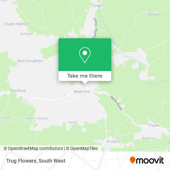 Trug Flowers map