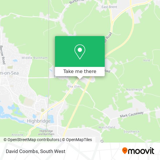 David Coombs map