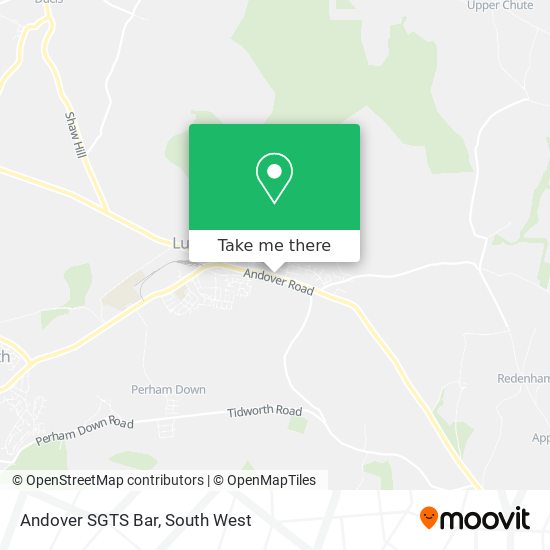 Andover SGTS Bar map