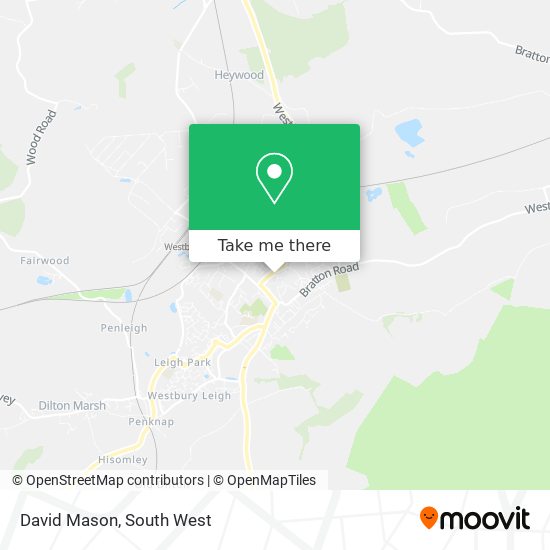 David Mason map