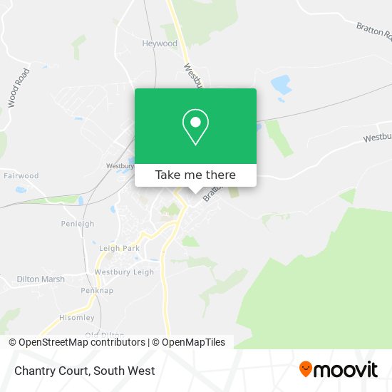 Chantry Court map