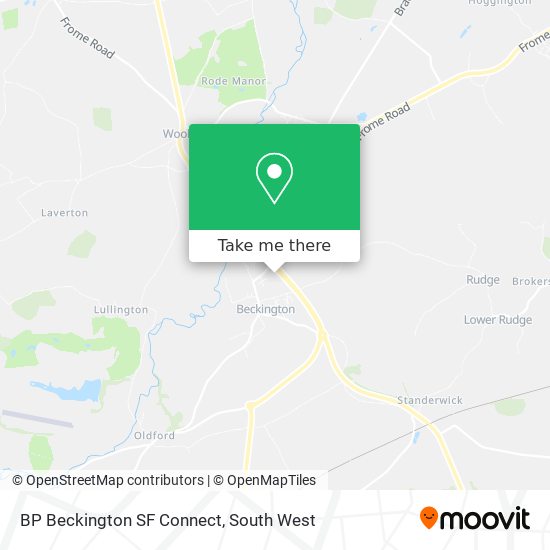 BP Beckington SF Connect map