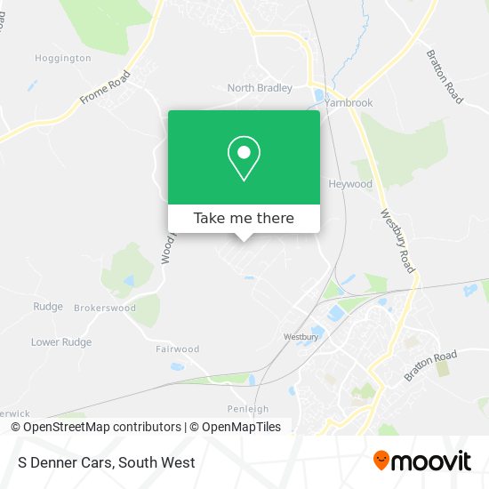 S Denner Cars map