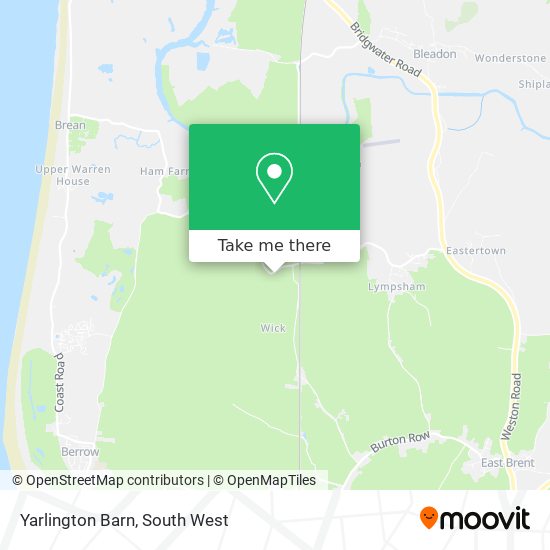 Yarlington Barn map