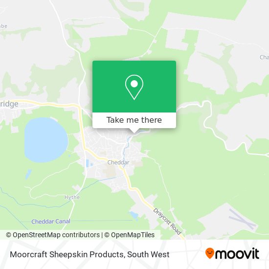 Moorcraft Sheepskin Products map