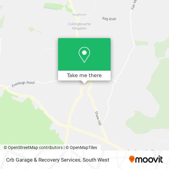 Crb Garage & Recovery Services map