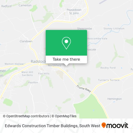 Edwards Construction Timber Buildings map