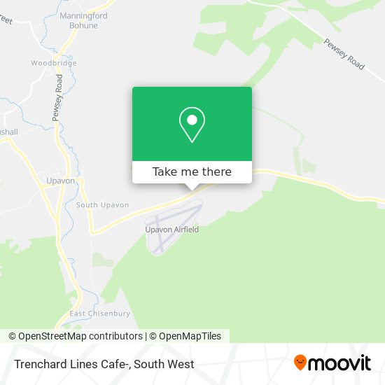 Trenchard Lines Cafe- map