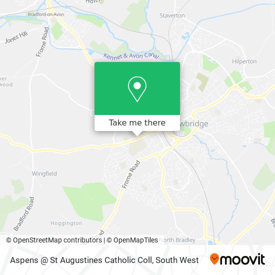 Aspens @ St Augustines Catholic Coll map