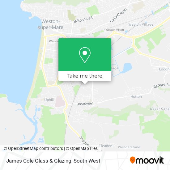 James Cole Glass & Glazing map