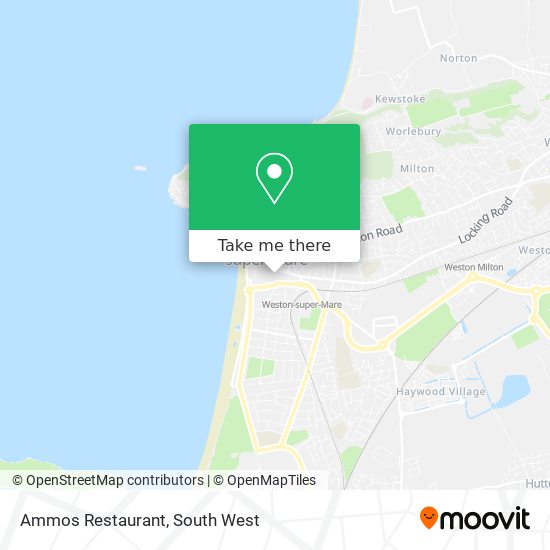 Ammos Restaurant map