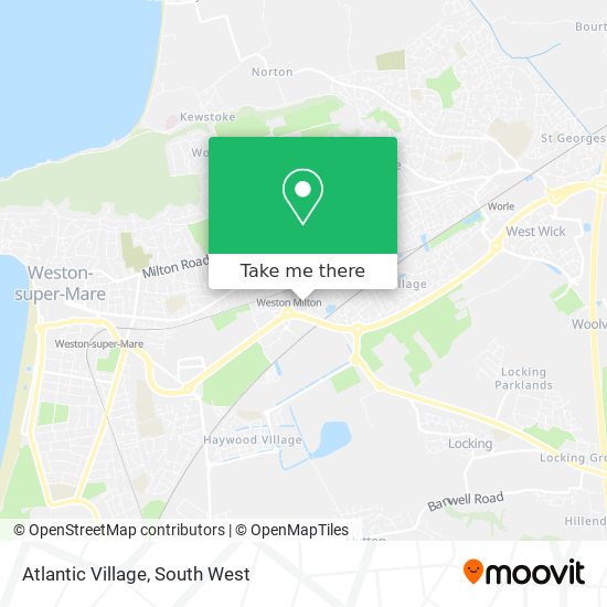 Atlantic Village map